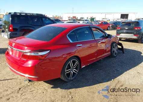 2016 Honda Accord Sport из США, поврежденный, VIN 1HGCR2F64GA234495